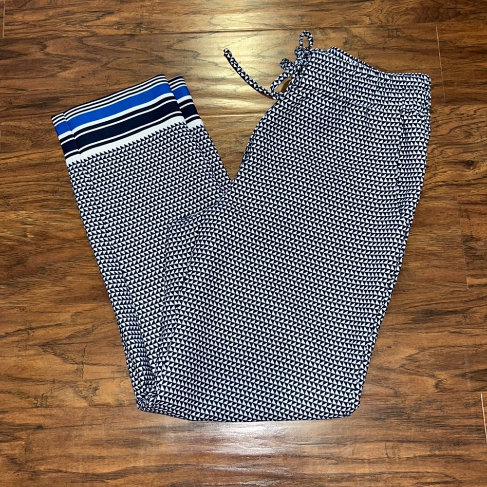 J. Crew Blue Design Pants